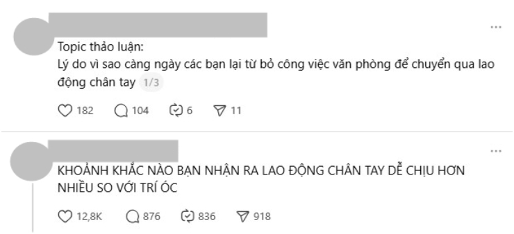 Xu hướng sau 30 tuổi nghỉ việc văn phòng đi giúp việc, bưng bê, lao động tay chân: Tưởng là “nhẹ đầu”, nhưng chưa chắc!- Ảnh 1.