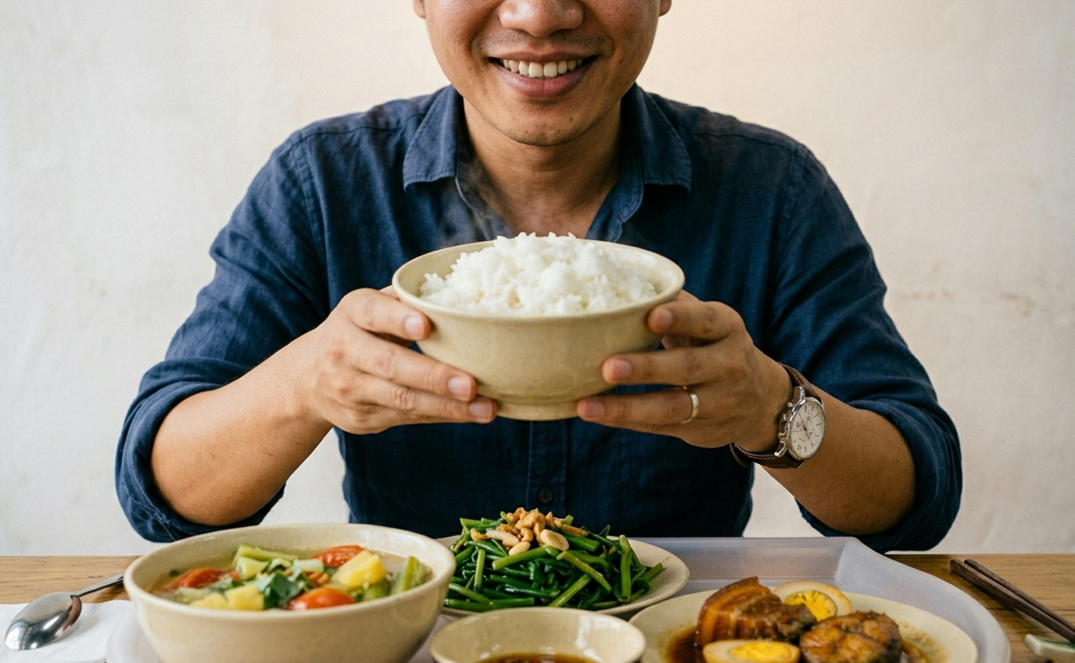 Lỡ ăn nhiều tinh bột, hãy làm điều này 2 phút - Ảnh 1.