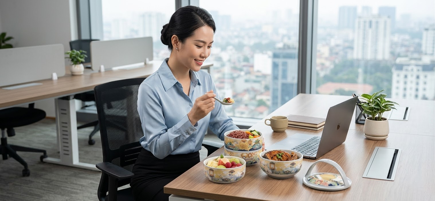 Cầm gần 2 triệu đi mua... hộp cơm văn phòng: Sự xa xỉ phù phiếm hay khoản đầu tư "đáng đồng tiền bát gạo"? - Ảnh 4.