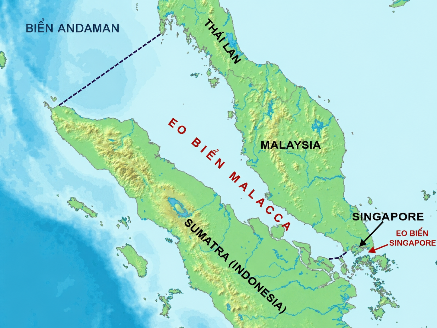 Eo biển chiến lược đối mặt sóng gió (*): Malacca - "nút thắt cổ chai" trên bàn cờ thế giới - Ảnh 1.