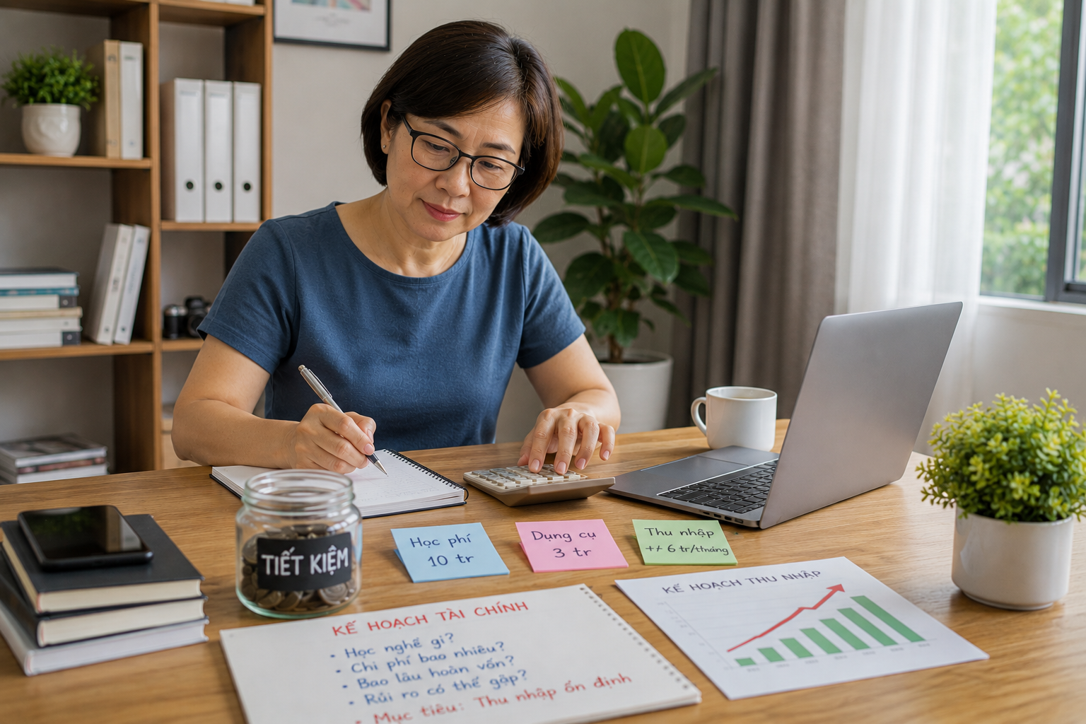 Ở tuổi 50, 3 người phụ nữ cùng học nghề để kiếm thêm: Người thu 6 triệu/tháng, người mất 15 triệu - khác biệt nằm ở đâu? - Ảnh 4.