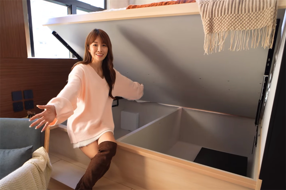 Cặp vợ chồng cải tạo căn hộ 24m² với 7 cửa sổ: Đổi chỗ bếp và nhà tắm, bỏ luôn sofa mà nhà vẫn thoáng bất ngờ- Ảnh 8.