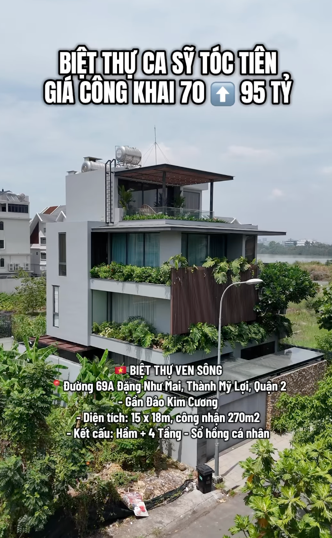 70 tỷ cho biệt thự 270m2 của Tóc Tiên: Mức giá gây choáng đúng chuẩn "địa thế" khu đất thượng lưu ở TP.HCM- Ảnh 5.