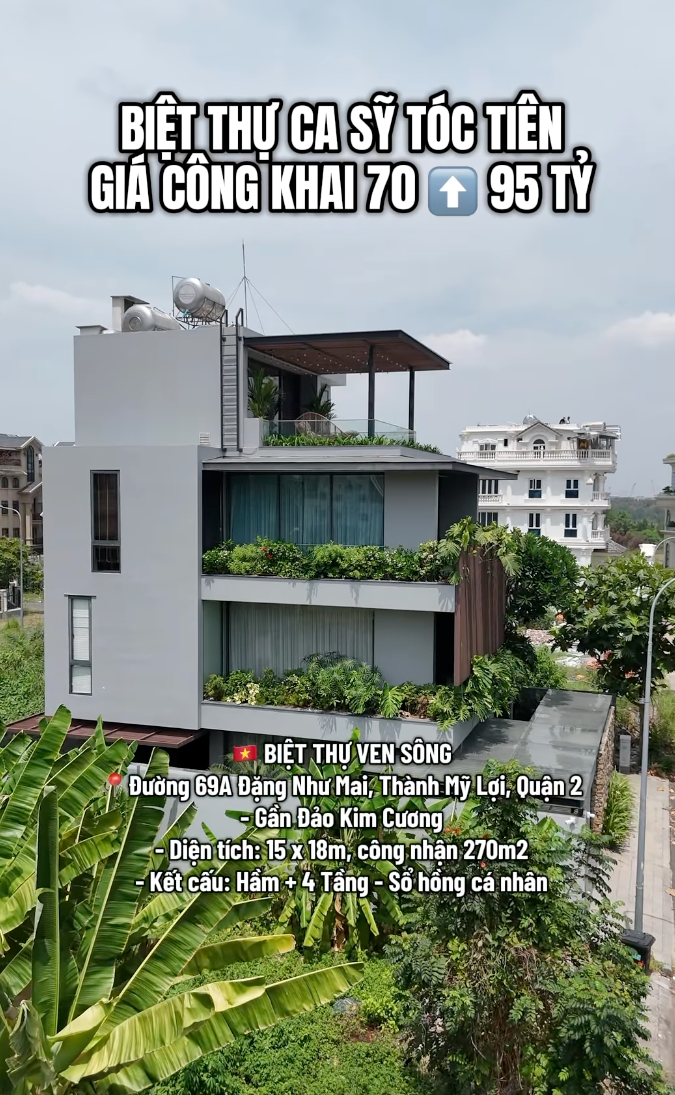 70 tỷ cho biệt thự 270m2 của Tóc Tiên: Mức giá gây choáng đúng chuẩn "địa thế" khu đất thượng lưu ở TP.HCM- Ảnh 6.