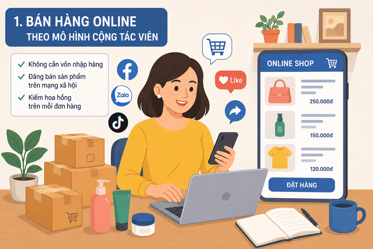 5 nghề phụ phù hợp với phụ nữ ngoài 40 tuổi đang nuôi con ăn học: Không cần vốn lớn, vẫn có thể kiếm thêm vài triệu đồng mỗi tháng- Ảnh 1.