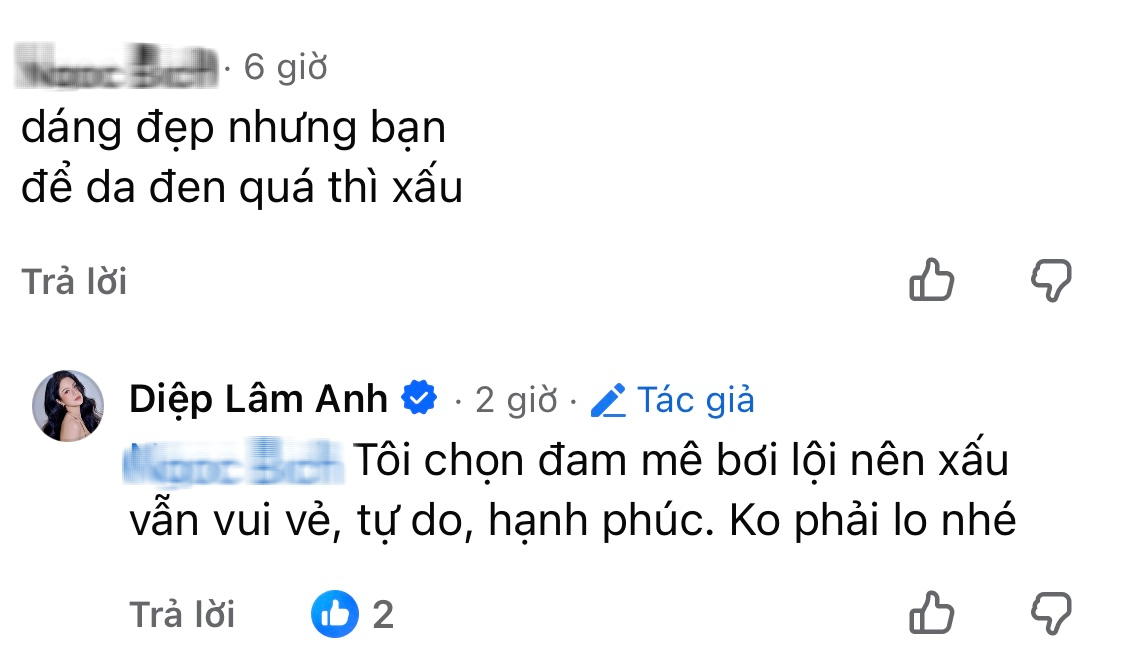 Diệp Lâm Anh khoe ảnh bikini, thể hiện rõ một quan điểm về ngoại hình- Ảnh 1.