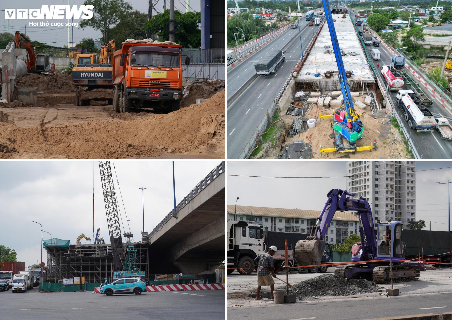 Nút giao 4 tầng nguy cơ tiếp tục lỡ hẹn khi nhiều hạng mục vẫn vướng mặt bằng- Ảnh 4.