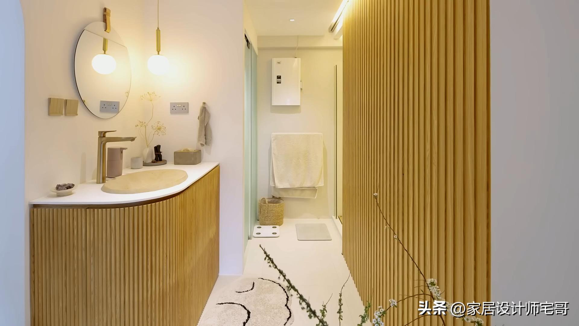 Cô gái chưa từng học thiết kế biến căn hộ 48m² thành ngôi nhà trong mơ: 2 phòng ngủ, bàn ăn 6 người và bí quyết khiến ai xem cũng muốn học theo- Ảnh 29.