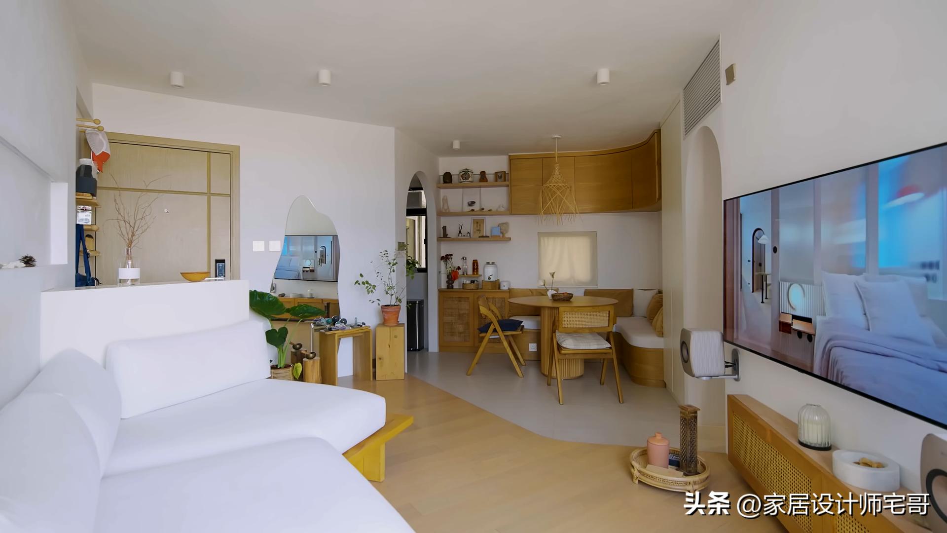 Cô gái chưa từng học thiết kế biến căn hộ 48m² thành ngôi nhà trong mơ: 2 phòng ngủ, bàn ăn 6 người và bí quyết khiến ai xem cũng muốn học theo- Ảnh 13.