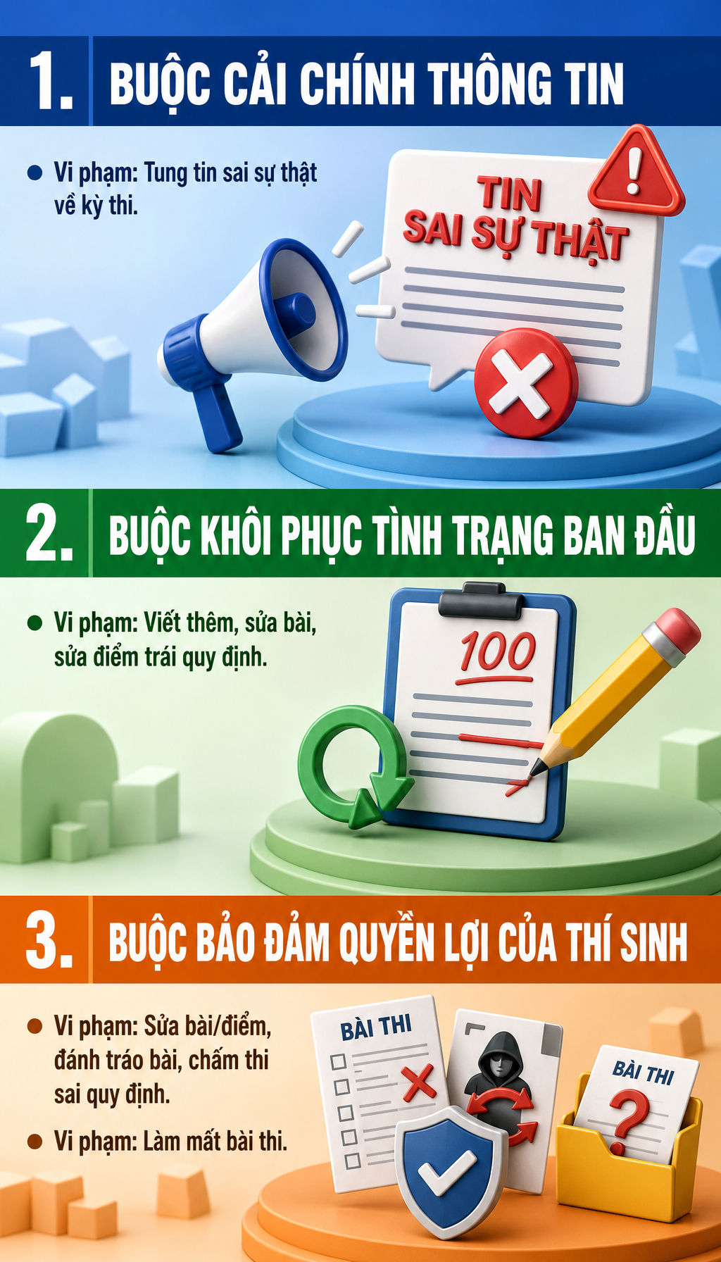 Tất cả học sinh đi thi chú ý quy định phạt tới 16 triệu đồng- Ảnh 2.