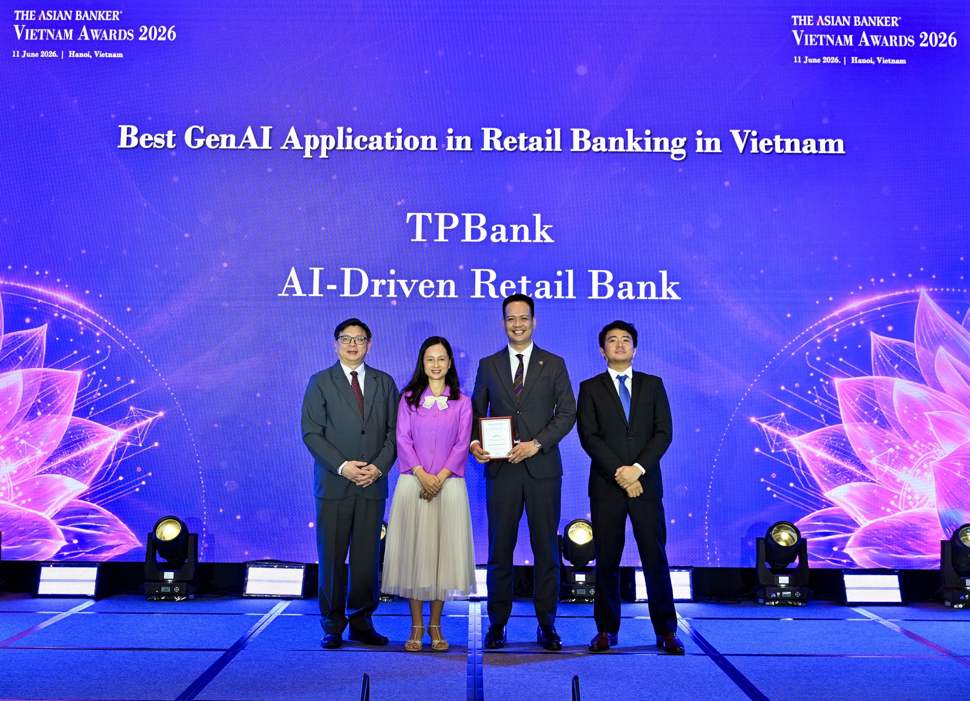 TPBank lập hattrick tại The Asian Banker 2026: Dấu ấn công nghệ trong dòng chảy kinh tế số - Ảnh 1.