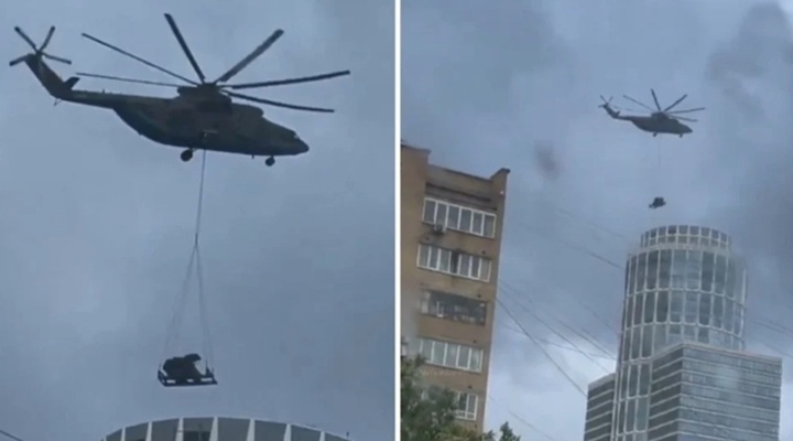 Cách Nga triển khai tổ hợp phòng không Pantsir trên nóc toà nhà ở Moskva- Ảnh 1.
