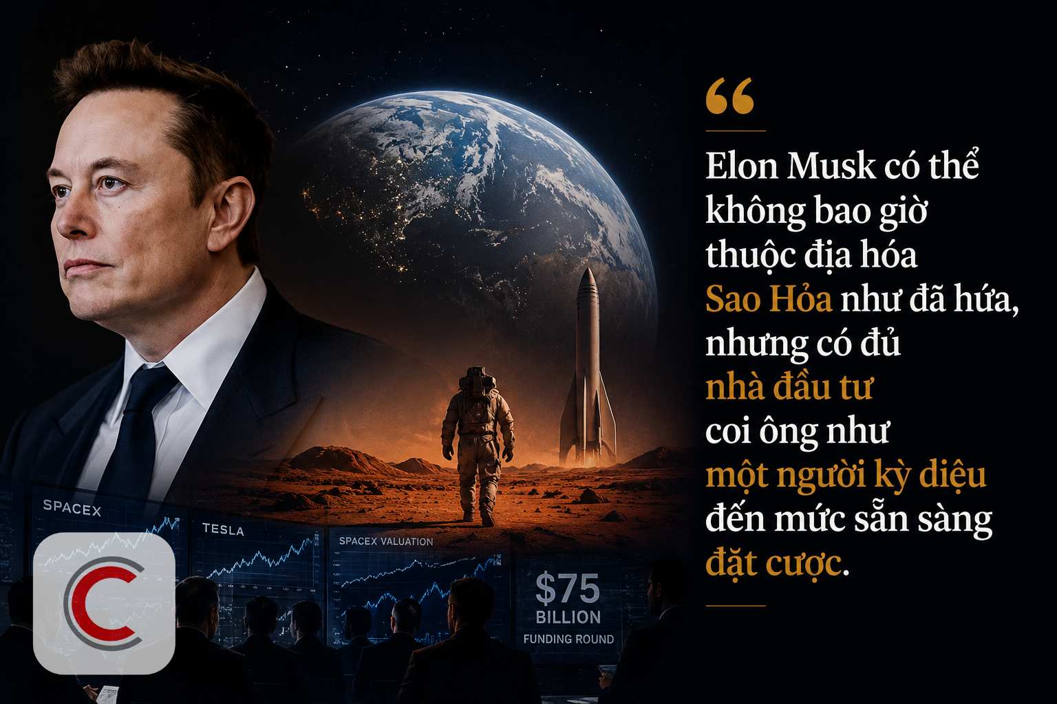 SpaceX lỗ 8,7 tỷ USD mà vẫn huy động được 75 tỷ USD, Elon Musk trở thành "nghìn tỷ phú" đầu tiên trong lịch sử nhân loại: Bài học về quyền năng của tầm nhìn trong quản trị- Ảnh 2.