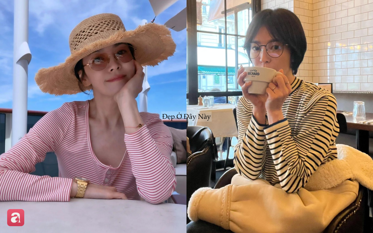 Kiểu áo hack tuổi đang được Song Hye Kyo cưng sủng, chị em U40 diện theo là trẻ ra vài tuổi- Ảnh 3.