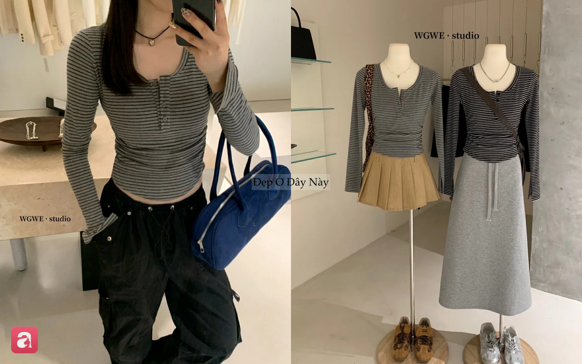 Kiểu áo hack tuổi đang được Song Hye Kyo cưng sủng, chị em U40 diện theo là trẻ ra vài tuổi- Ảnh 5.