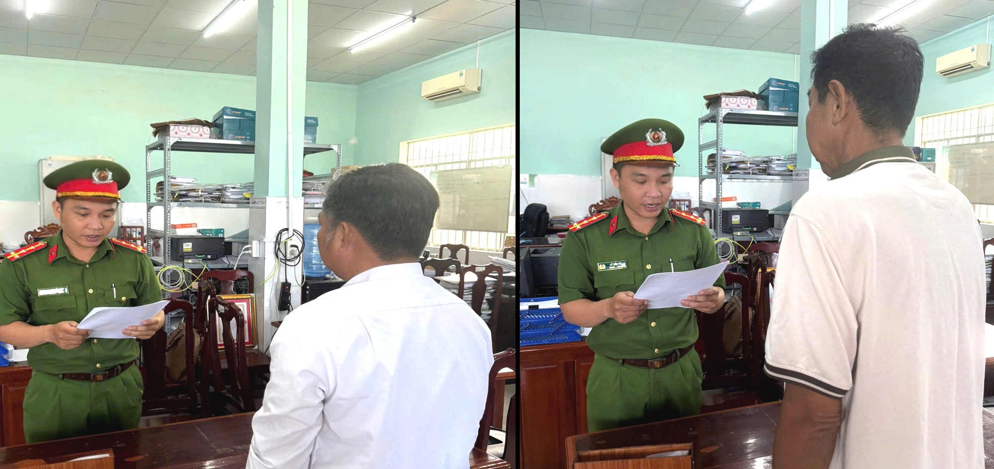 Ra quyết định khởi tố Hiệu trưởng Danh Ngân SN 1972 và kế toán Nguyễn Huy Cường SN 1983 - Ảnh 1.