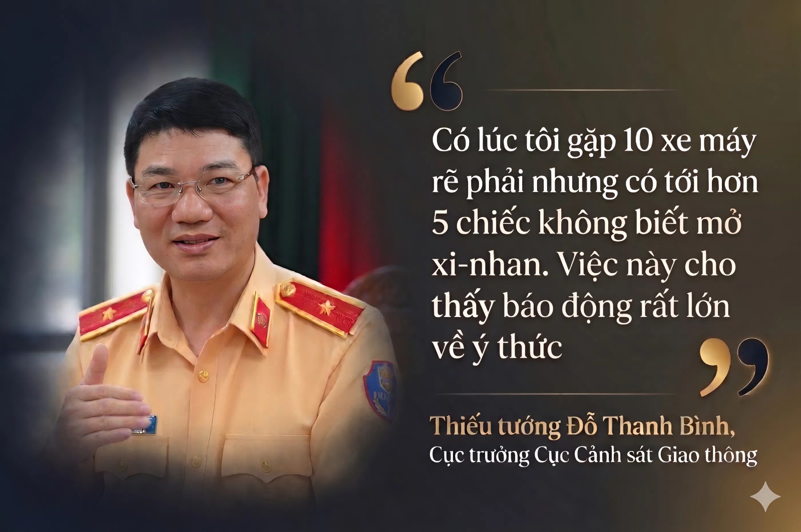 Cục trưởng CSGT: 'Yêu cầu không khóa bình luận trên Fanpage để nghe dân góp ý' - Ảnh 1.