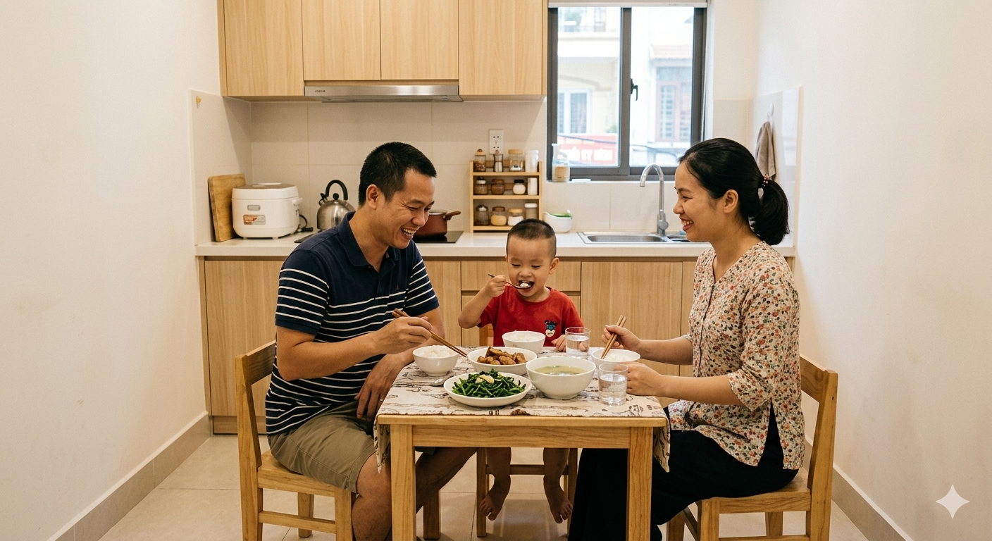 Vợ chồng lương 23 triệu nhưng mỗi tháng chỉ tiêu 5 triệu, mẹ chồng lên thăm nhìn mâm cơm liền nổi giận: "Tiết kiệm kiểu này rồi có ngày trả giá"- Ảnh 2.