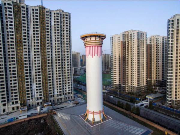 Phát hiện Quốc dựng khối tháp hình trụ thuộc dạng lớn nhất thế giới, cao 100 mét, rộng bằng nửa sân bóng đá để thực hiện nhiệm vụ mà ngay cả người dân còn không biết- Ảnh 1.