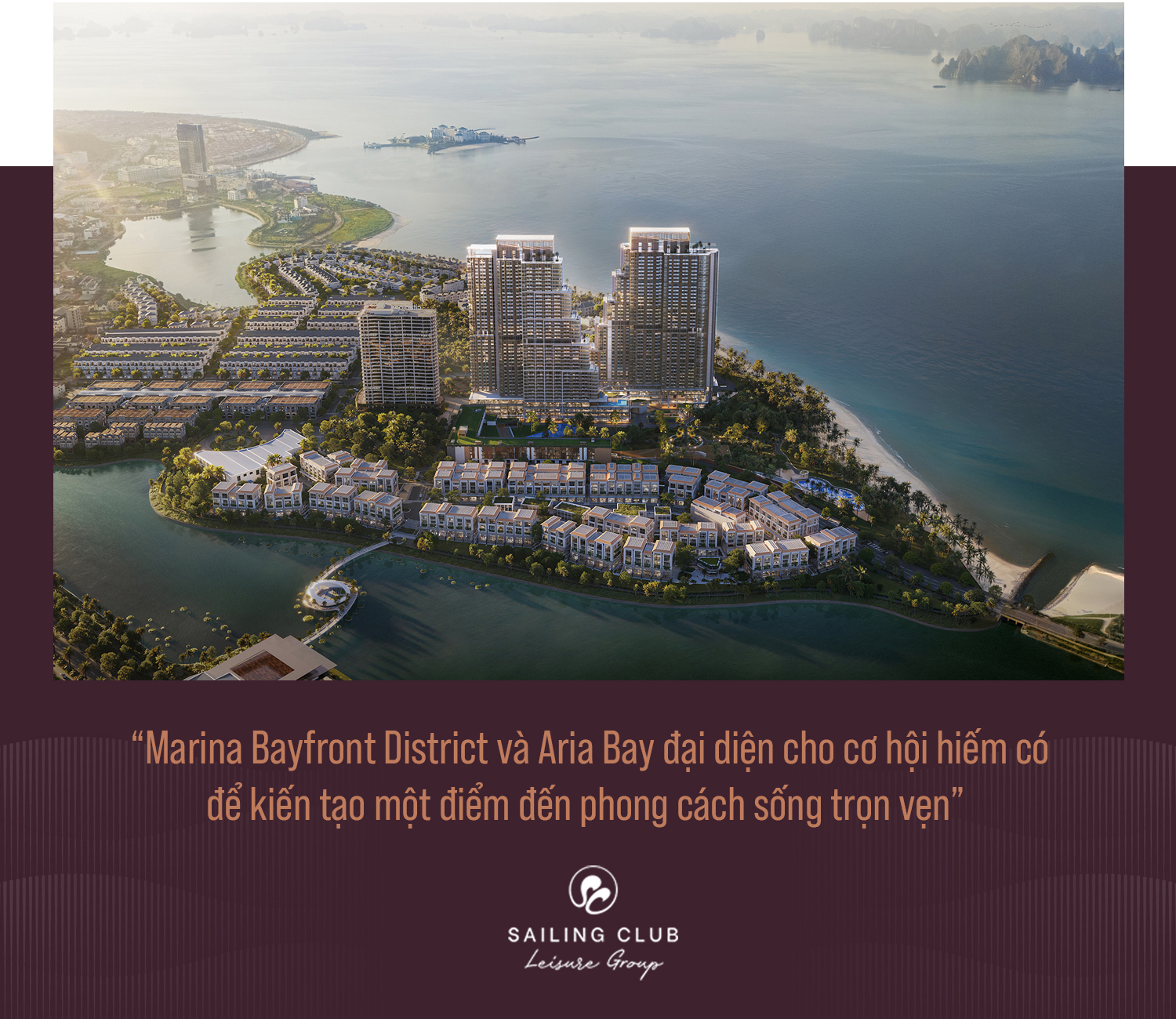 Aria Bay: Chất sống thời thượng mang dấu ấn Sailing Club bên vịnh di sản - Ảnh 2.