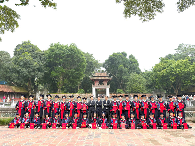 Lớp học duy nhất ở Hà Nội có 100% học sinh đỗ lớp 10 chuyên- Ảnh 1.