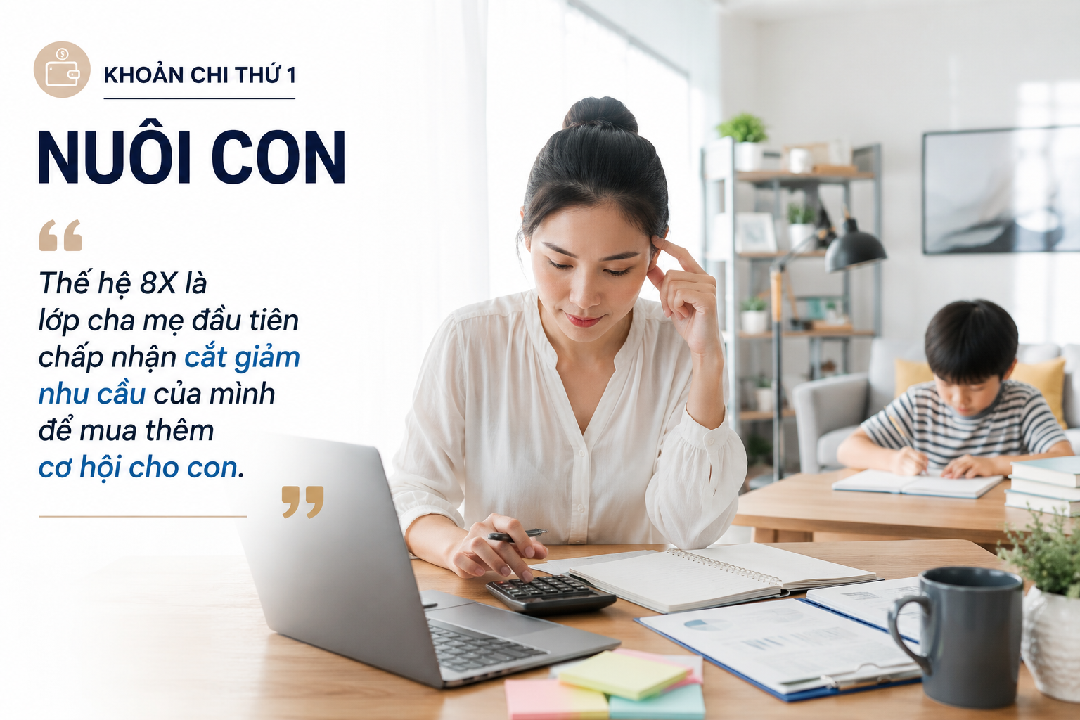 Thế hệ 8X đang gánh 3 khoản chi lớn nhất đời người cùng lúc: Nuôi con, phụng dưỡng cha mẹ và chuẩn bị tuổi già- Ảnh 1.
