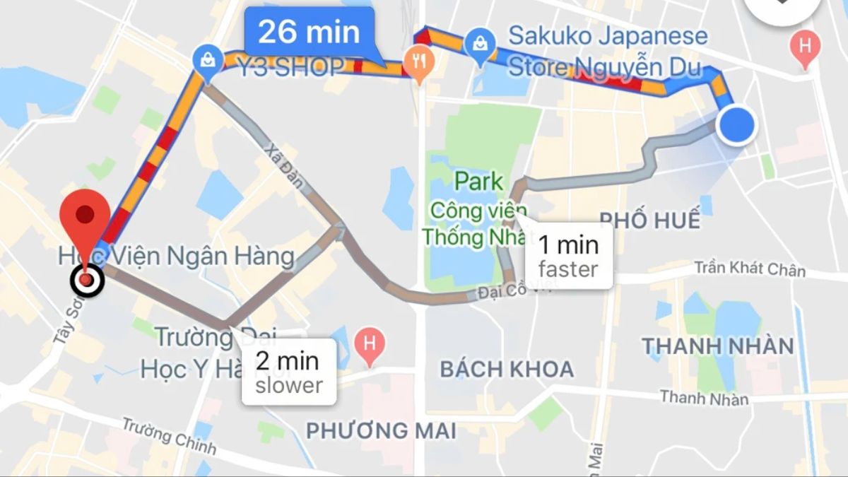 Vì sao Google Maps không chỉ đường ngắn nhất mà lại chỉ đường vòng?- Ảnh 2.