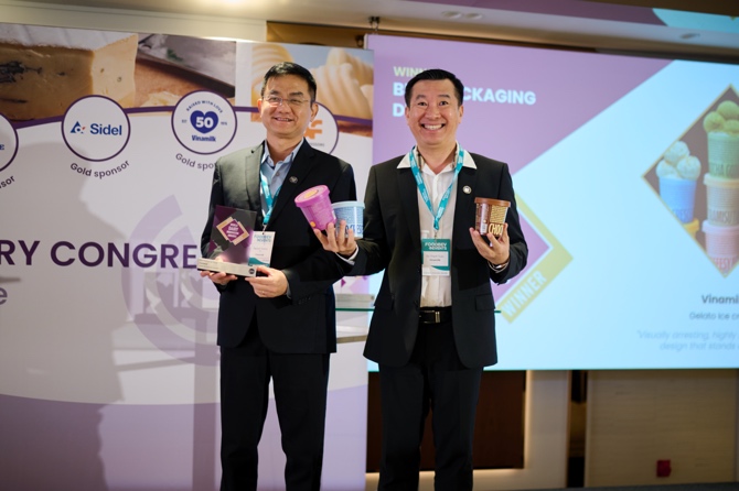 Vinamilk thắng lớn tại giải thưởng đổi mới sáng tạo ngành sữa toàn cầu 2026 - Ảnh 1. Vinamilk thắng lớn tại giải thưởng đổi mới sáng tạo ngành sữa toàn cầu 2026 - Ảnh 1.