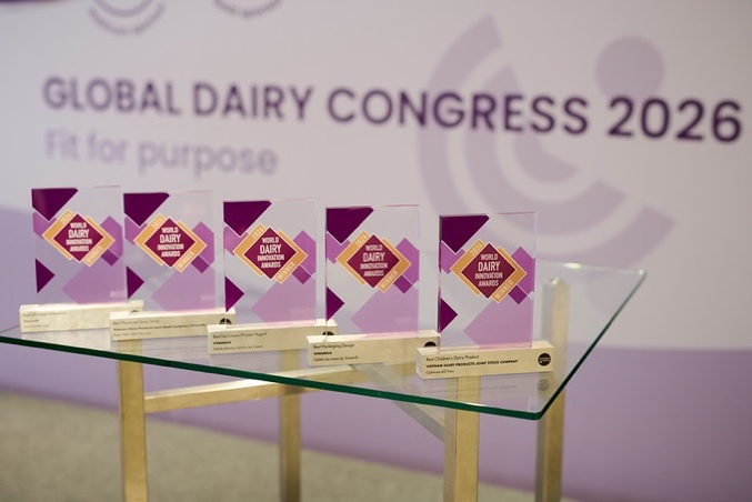 Vinamilk thắng lớn tại giải thưởng đổi mới sáng tạo ngành sữa toàn cầu 2026 - Ảnh 2. Vinamilk thắng lớn tại giải thưởng đổi mới sáng tạo ngành sữa toàn cầu 2026 - Ảnh 2.