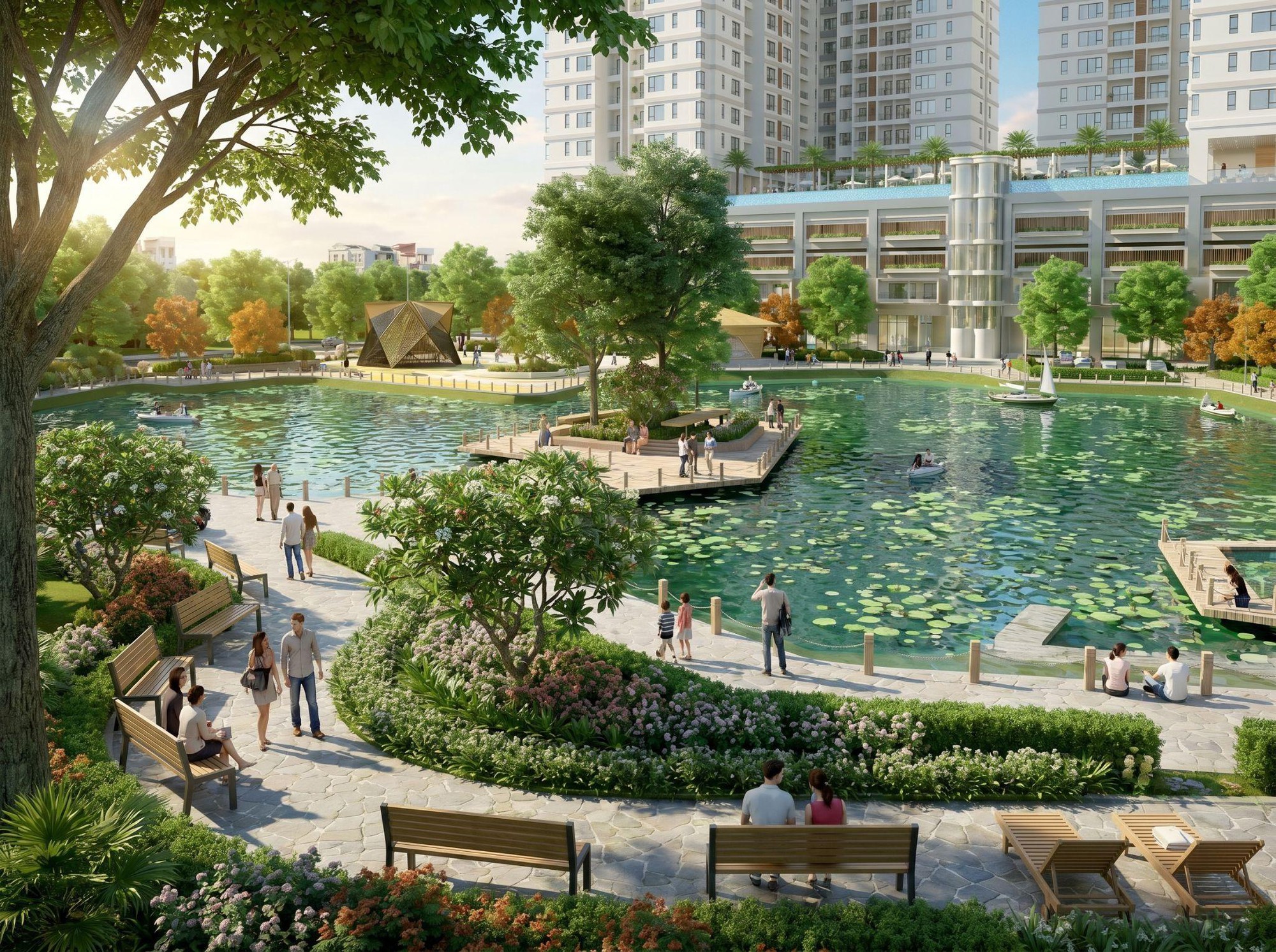 The Peak Garden tạo dấu ấn với định hướng phát triển không gian sống xanh tại khu Nam - Ảnh 4. The Peak Garden tạo dấu ấn với định hướng phát triển không gian sống xanh tại khu Nam - Ảnh 4.