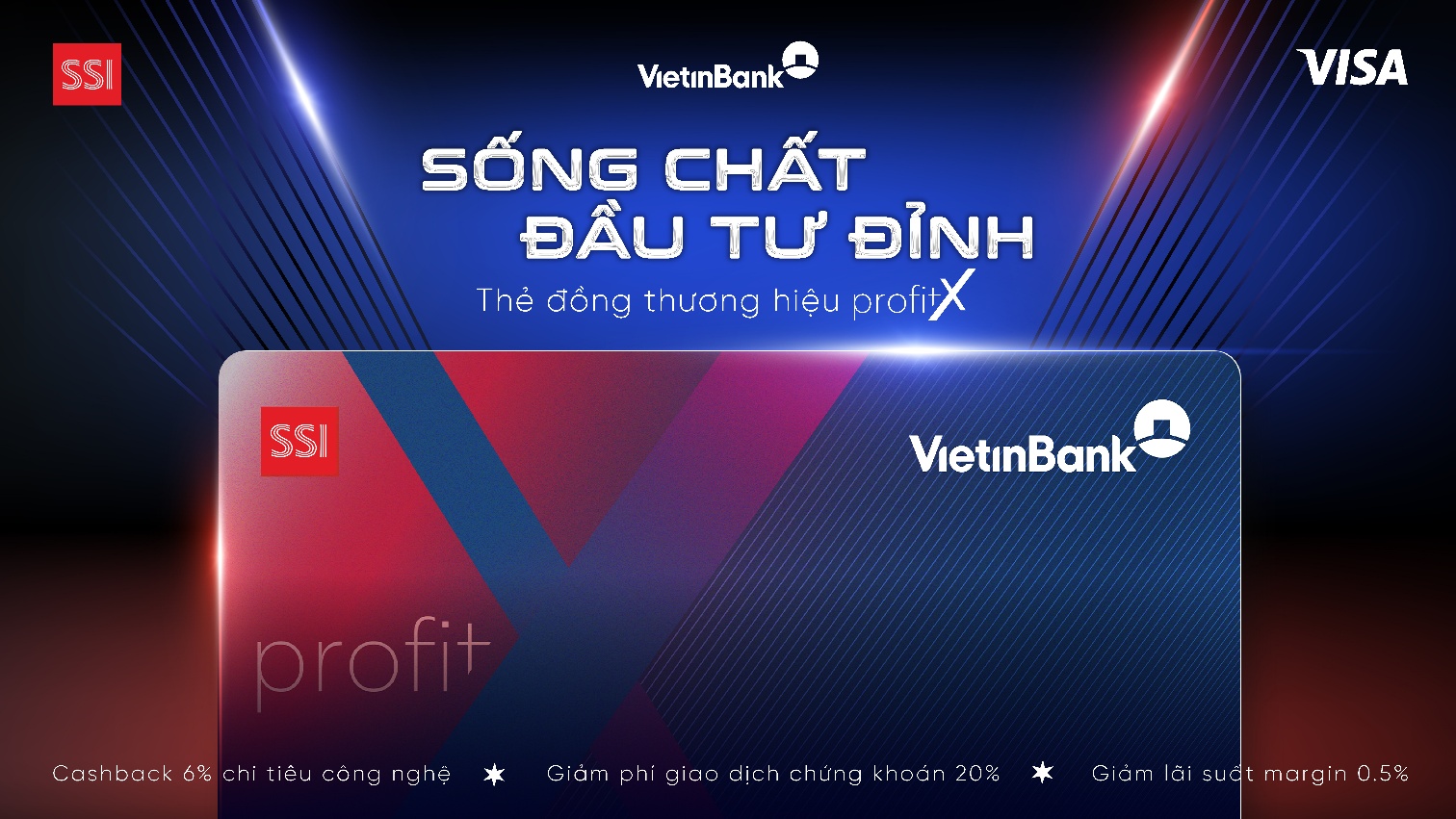 SSI, VietinBank và Visa ra mắt dòng thẻ tích hợp đầu tư và chi tiêu - Ảnh 1.