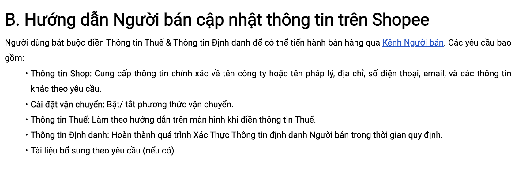 Xác thực định danh người bán trên sàn Thương mại điện tử Từ 1 - 7 - 2026 - Ảnh 2.