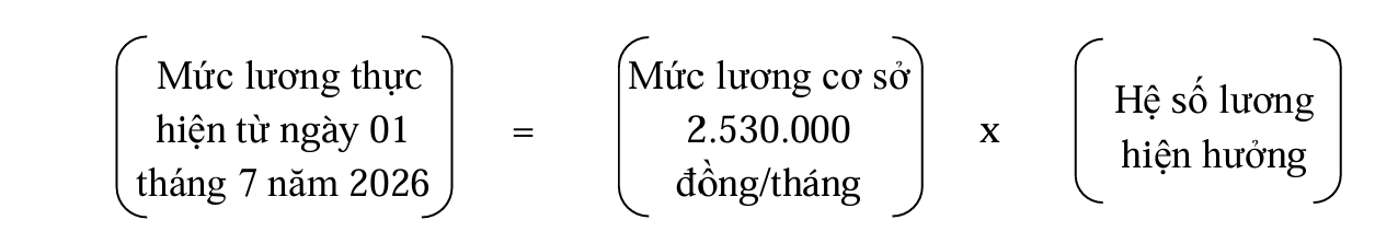 Quy định mới về tiền lương, lương hưu, trợ cấp, phụ cấp từ 1/7/2026- Ảnh 3.