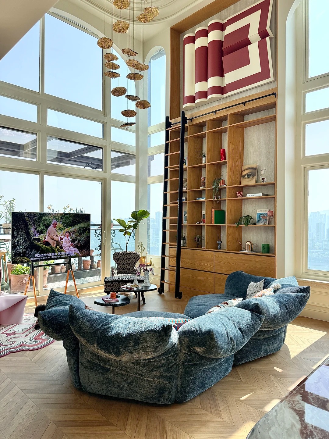 Căn duplex 320m2 "view triệu đô" của vợ chồng 30 tuổi không thích đi làm, chỉ ở mê ở nhà - Ảnh 6.