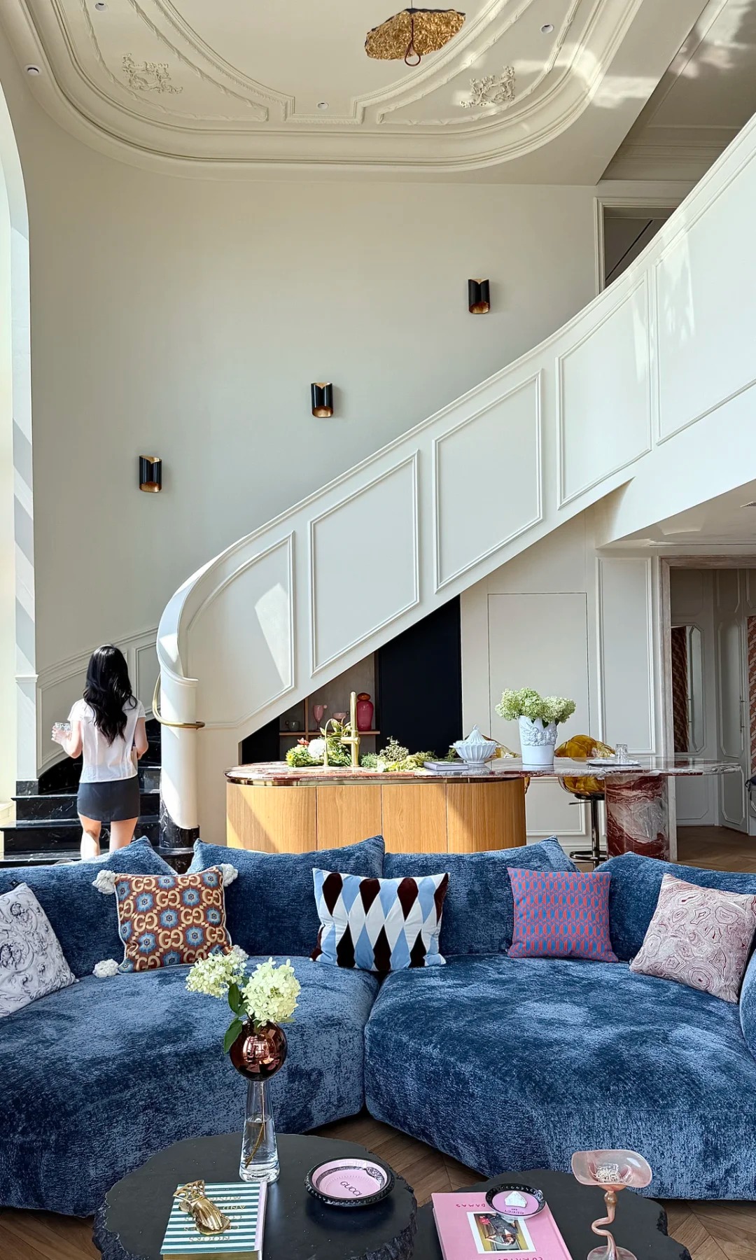Căn duplex 320m2 "view triệu đô" của vợ chồng 30 tuổi không thích đi làm, chỉ ở mê ở nhà - Ảnh 9.
