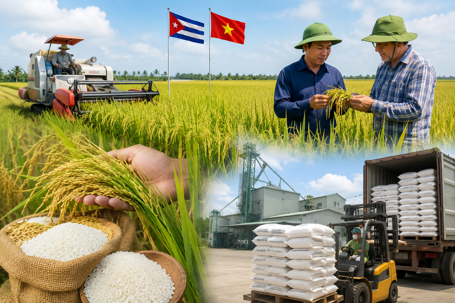 Việt Nam mang "bí quyết trồng lúa" sang Cuba, kết quả sau vài tháng gây chú ý - Ảnh 1.