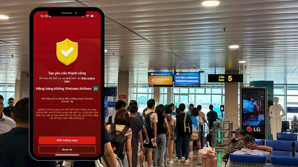 Lời khuyên cho tất cả những ai check-in online bằng VNeID tại sân bay- Ảnh 1.