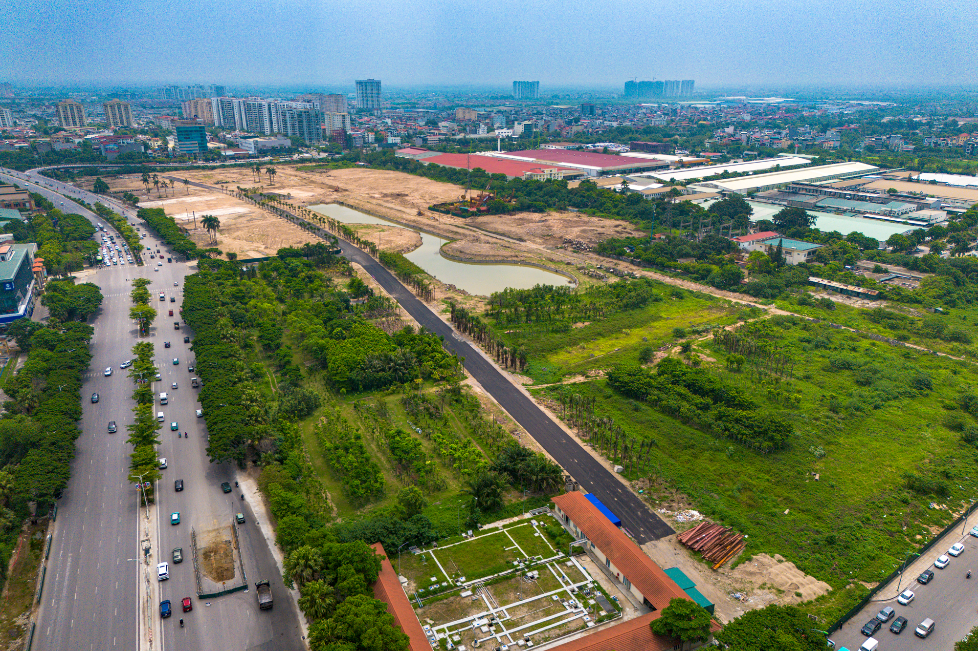 Toàn cảnh khu đất rộng 25 ha sắp trở thành dự án nhà ở cho thuê lớn bậc nhất Hà Nội: Sát vách Aeon Mall, cách trung tâm chỉ một cây cầu- Ảnh 1.