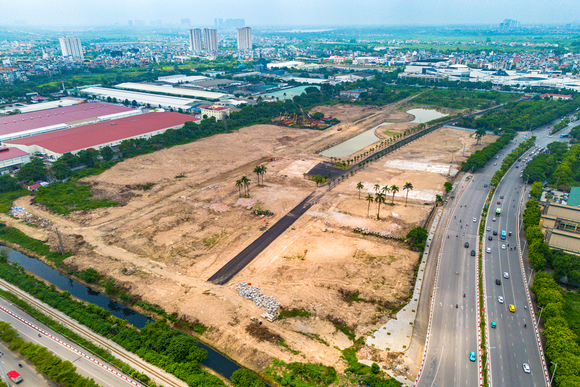Toàn cảnh khu đất rộng 25 ha sắp trở thành dự án nhà ở cho thuê lớn bậc nhất Hà Nội: Sát vách Aeon Mall, cách trung tâm chỉ một cây cầu- Ảnh 9.