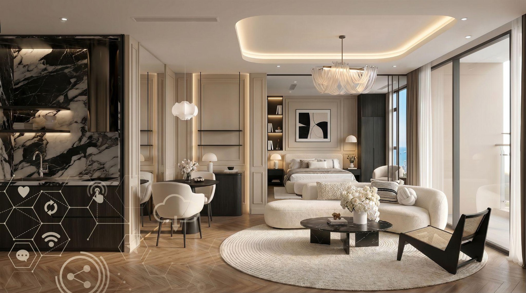 BĐS Vũng Tàu tăng nhiệt với tổ hợp biển của Sunshine Group: Giá từ 1,99 tỷ/căn, đã full nội thất 5 sao - Ảnh 2.