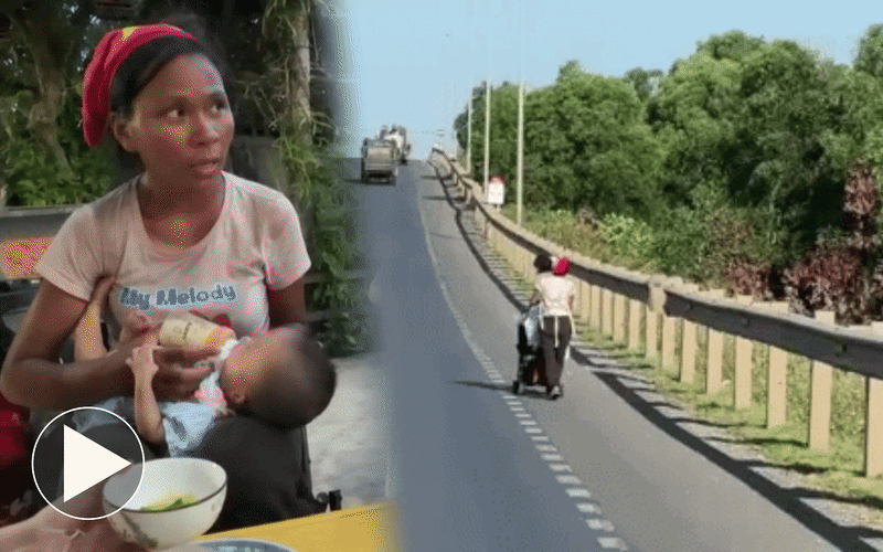 Người mẹ đi bộ cùng 2 trẻ nhỏ giữa cái nắng bỏng rát: Không có biểu hiện bất thường về tâm lý- Ảnh 1.