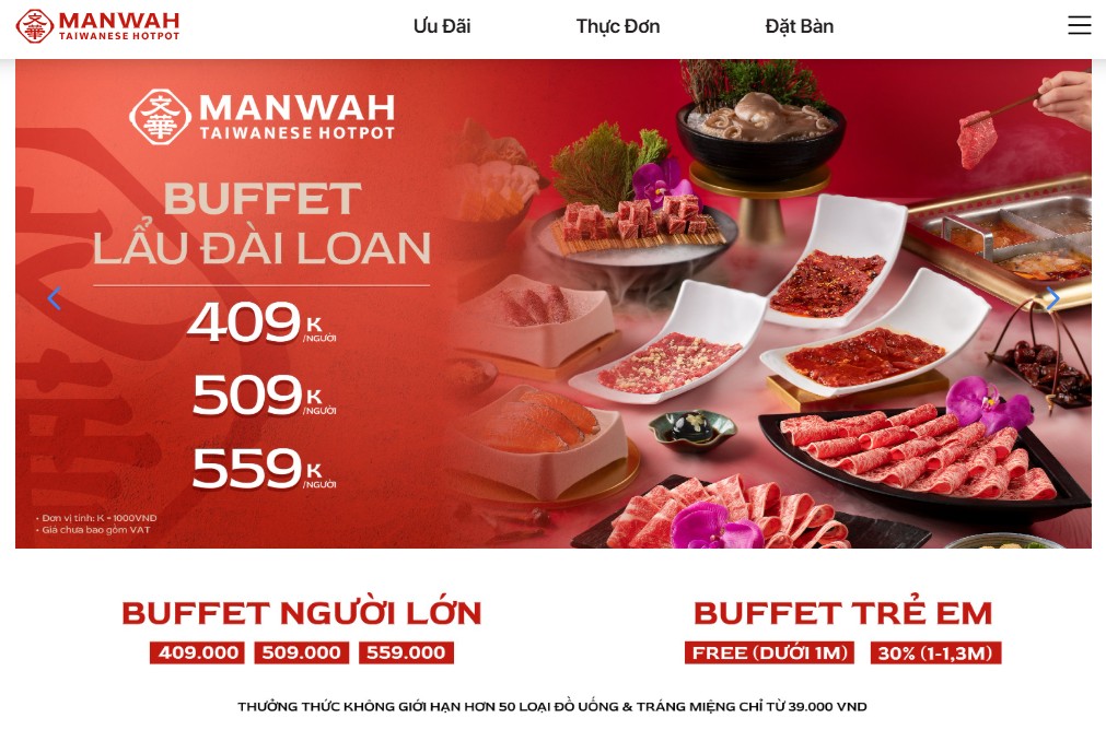 Sau chỉ nửa năm, giá buffet Manwah tăng đến 50.000 đồng, một bữa ăn nay có thể gần 700.000 đồng/người, bắt đầu rời khỏi phân khúc "điểm hẹn yêu thương"?- Ảnh 2.