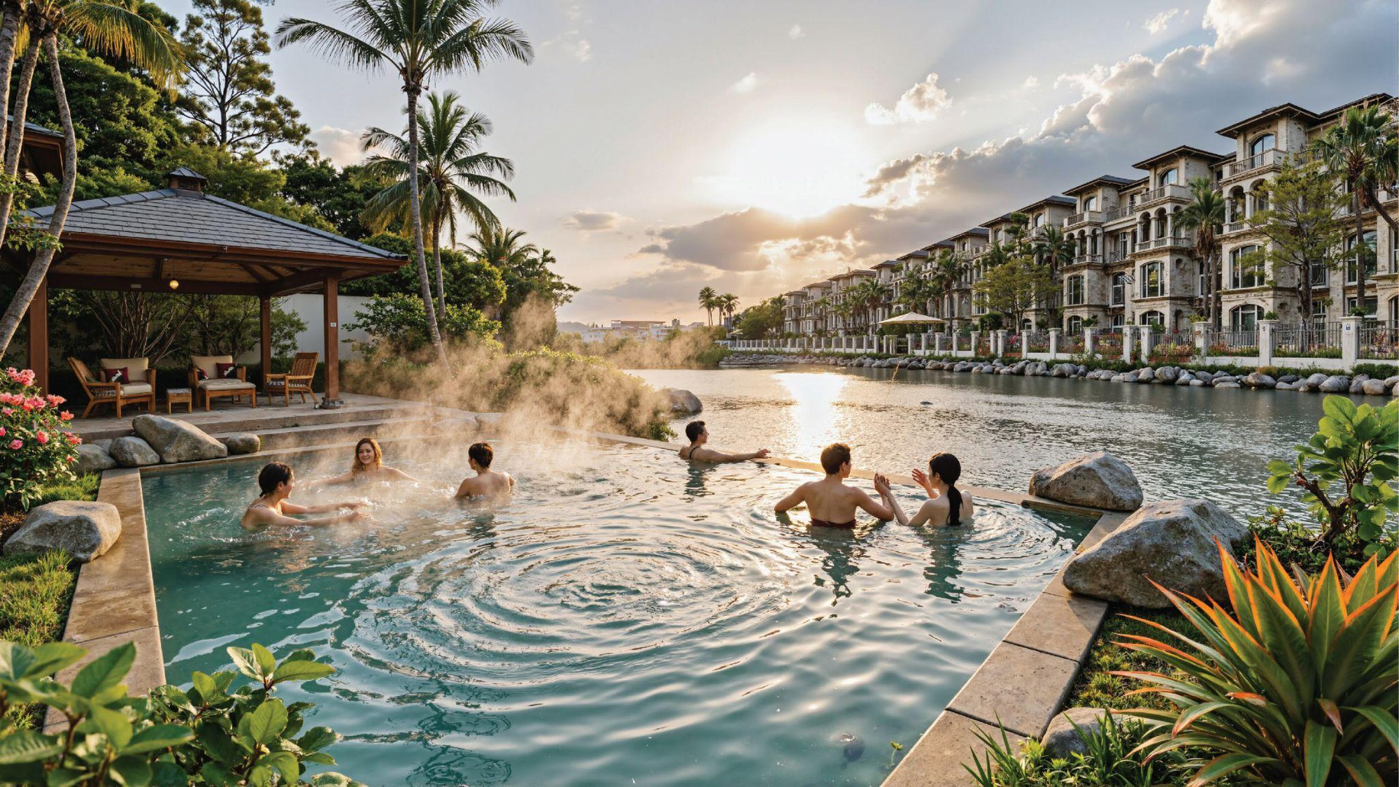 Sắp ra mắt BST Onsen Villas với khoáng nóng tại gia độc đáo bậc nhất khu Đông - Ảnh 2.