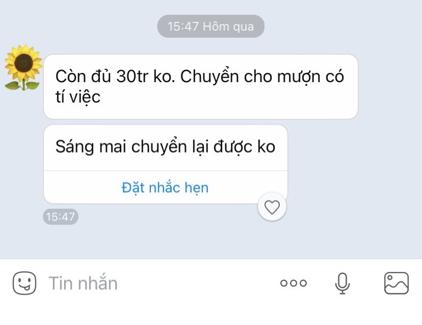Thông tin về tin nhắn qua Zalo mà người dân cần nắm rõ- Ảnh 1.