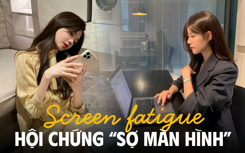 Hội chứng “sợ màn hình”: Dân văn phòng không dám rời mắt khỏi điện thoại, laptop- Ảnh 1.