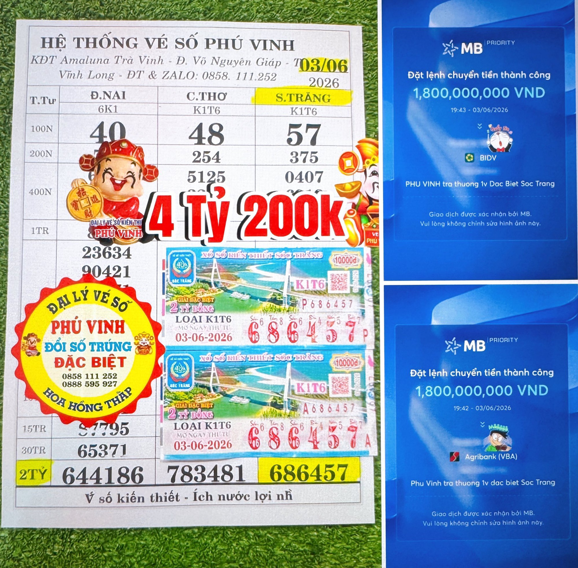 Chiều 4-6, lộ diện nhiều người trúng 3 giải độc đắc xổ số miền Nam - Ảnh 3.