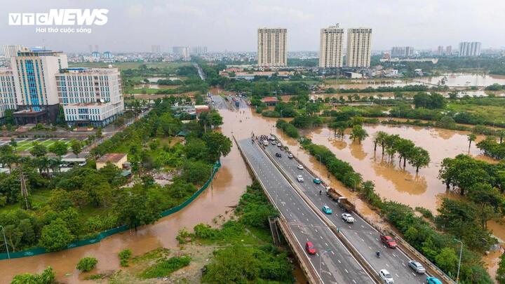 Hà Nội nâng cấp 3 trạm bơm, 'giải cứu' điểm nóng phía Tây khỏi cảnh mưa là ngập- Ảnh 3.