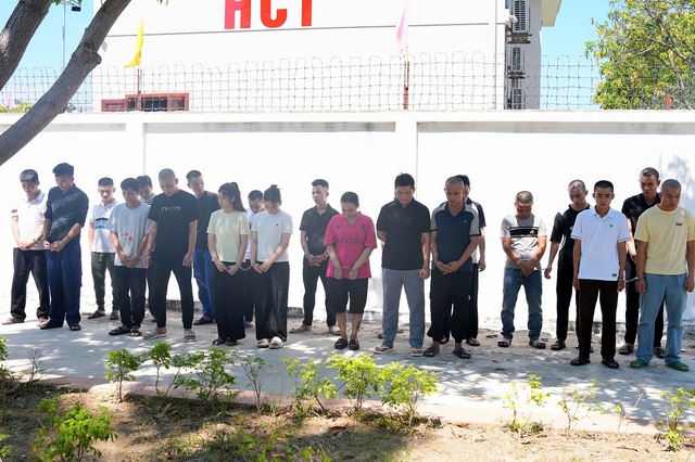 Khám xét khẩn cấp nơi ở của chủ quản Phạm Văn Tùng và 23 đối tượng tại nhiều tỉnh thành- Ảnh 1.