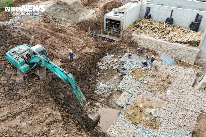 Hà Nội nâng cấp 3 trạm bơm, 'giải cứu' điểm nóng phía Tây khỏi cảnh mưa là ngập- Ảnh 14.