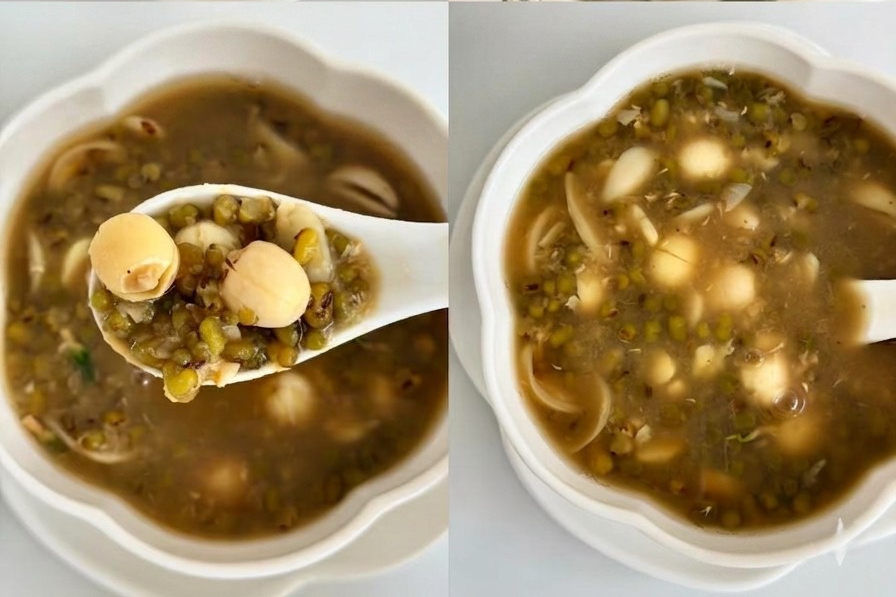 Thêm 2 nguyên liệu đặc biệt nấu cùng đậu xanh được món ăn tăng gấp đôi công dụng thanh nhiệt và giải nhiệt mùa hè!- Ảnh 6.